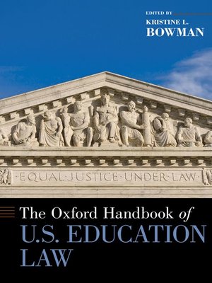 cover image of The Oxford Handbook of U.S. Education Law